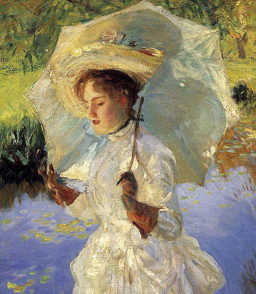 John Singer Sargent Sargent Morning Walk Detail oil painting picture